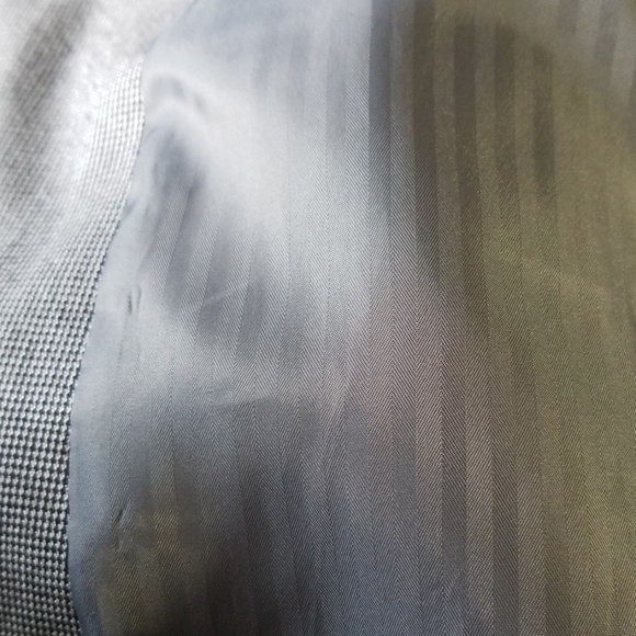 🏅Stately Adolfo Silk Wool Jacket❄ PERFECT GIFT - Picture 6 of 8